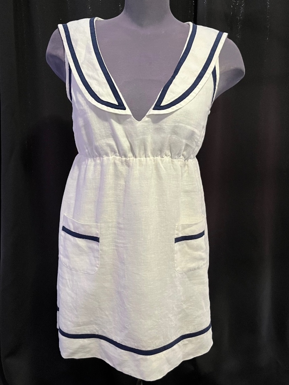 Linen Sailor Dress